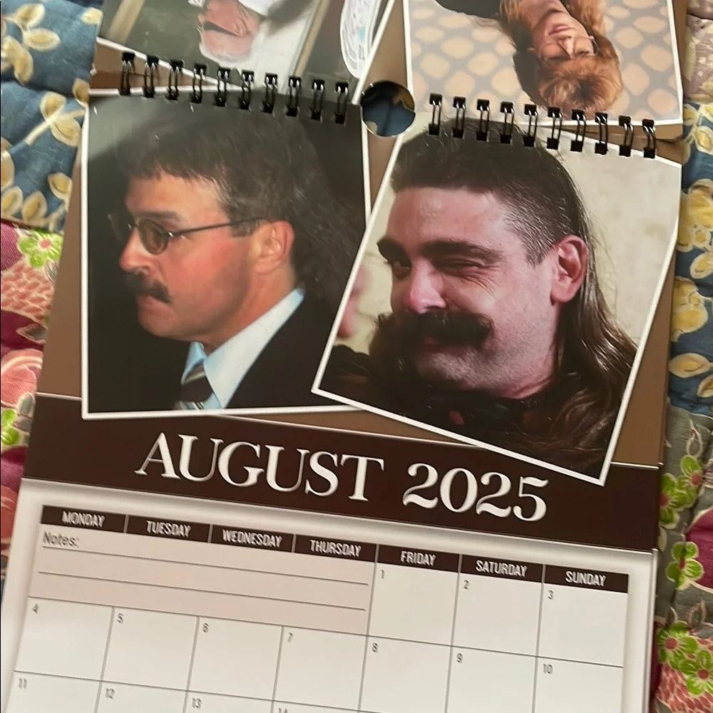 World's Greatest Mullets 2025 Calendar - Brown